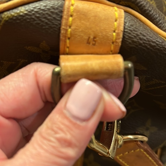 SOLD✅ LOUIS VUITTON KEEPALL 45 BANDOULIERE HAND BAG MONOGRAM SOLD✅ - Picture 9 of 17